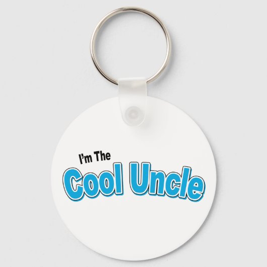 Ich bin der Coole Onkel Schlüsselanhänger (Vorderseite)