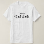 Ich bin der Coole Onkel T-Shirt (Design vorne)