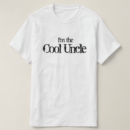Ich bin der Coole Onkel T-Shirt (Design vorne)