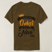 Ich bin der coole onkel T-Shirt (Design vorne)