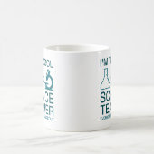 Ich bin der Coole Wissenschaftslehrer Kaffeetasse (Mittel)