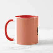 Ich bin der, der klopft | Berühmter Spruch Kaffeet Tasse (Links)