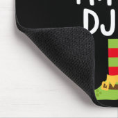 Ich bin der Dj Elf, der Weihnachtself passt Mousepad (Ecke)