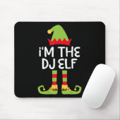 Ich bin der Dj Elf, der Weihnachtself passt Mousepad (Mit Mouse)