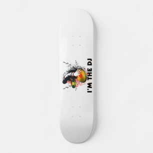 Ich bin der DJ Rockin Die Turntable Skateboard