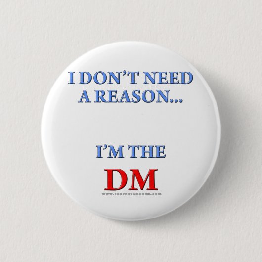 Ich bin der DM Button (Vorderseite)
