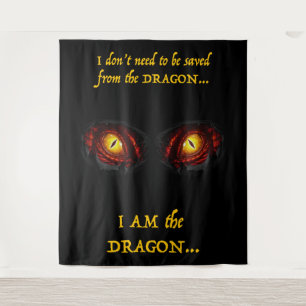 Ich bin der Drache Wandteppich