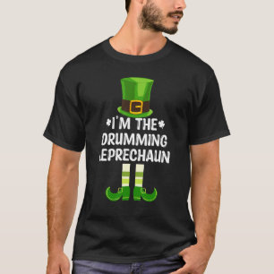 Ich bin der Drumming Leprechaun Funny St Patricks T-Shirt