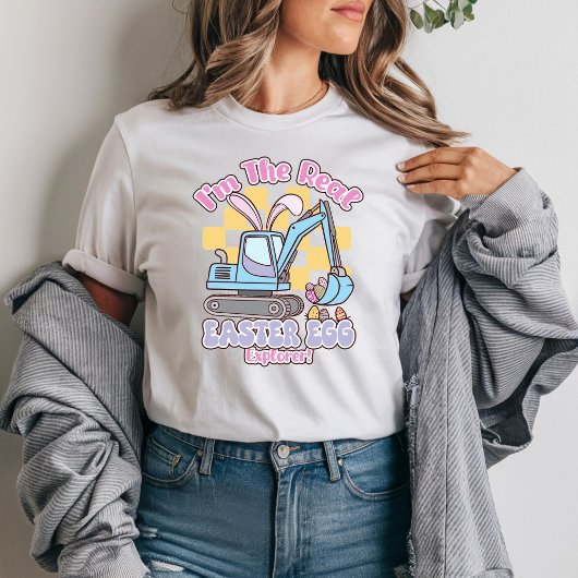 Ich bin der echte Ostereier-Explorer Tri-Blend Shirt