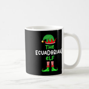 Ich bin der ecuadorianische Elf Ecuador Weihnachts Kaffeetasse