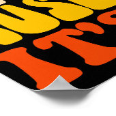 Ich bin der Ehemann, ich bin Groovy Funny Poster (Ecke)