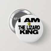 Ich bin der Eidechsen-König Button (Vorne & Hinten)