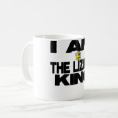 Ich bin der Eidechsen-König Kaffeetasse (Vorderseite Links)