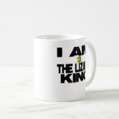 Ich bin der Eidechsen-König Kaffeetasse (VorderseiteRechts)
