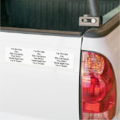 Ich bin der einzige Typ, der den Bedarf Ihrer Autoaufkleber (Auf Lkw)