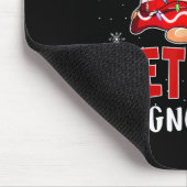 Ich bin der ermüdete Gnome Weihnachts-Ruhestand Gn Mousepad (Ecke)