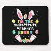 Ich bin der Ersatzlehrer Bunny Funny Kanbit East Mousepad (Vorne)