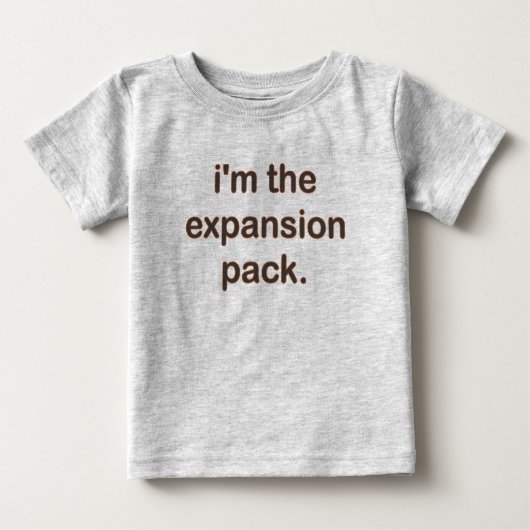Ich bin der Expansions-Satz (Bn/Bk) Baby T-shirt (Vorderseite)