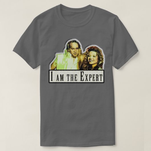 Ich bin der Experte T T-Shirt (Design vorne)