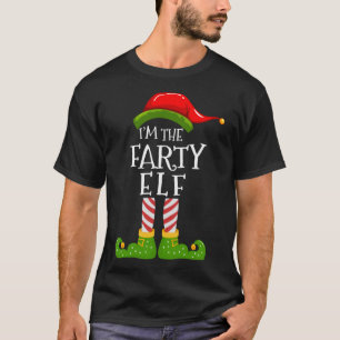 Ich bin der Farty Elf Matching Familie Weihnachten T-Shirt