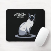 Ich bin der Feind bei der Wahl Trumps 2024 T Mousepad (Mit Mouse)