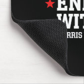 Ich bin der Feind bei der Wahl Trumps 2024 T Mousepad (Ecke)
