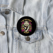 Ich bin der Feind in Harris Walz 2024 Button (Beispiel)
