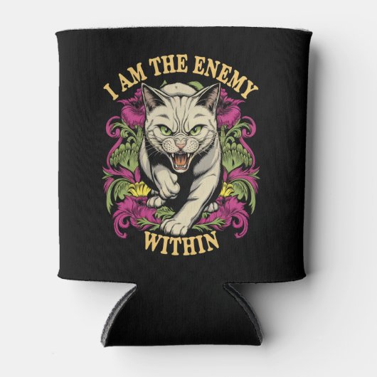 Ich bin der Feind in Harris Walz 2024 Dosenkühler (Vorderseite)