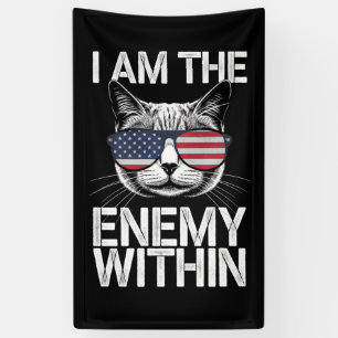 Ich bin der Feind in Kamala Harris 2024 Banner
