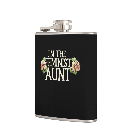 Ich bin der Feminist AUNT Flachmann (Links)