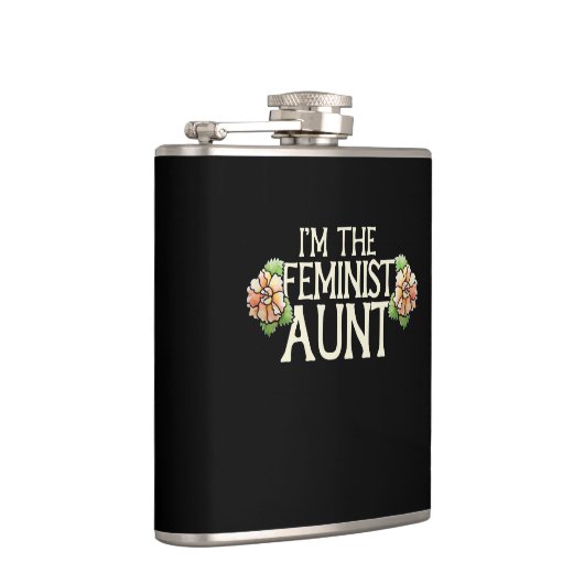 Ich bin der Feminist AUNT Flachmann (Rechts)