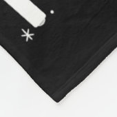 Ich bin der Fischer Elf passend lustig Angeln Chri Fleecedecke (Ecke)