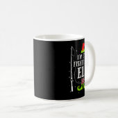 Ich bin der Fischer Elf passend lustiger Angel-Chr Kaffeetasse (VorderseiteRechts)