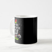 Ich bin der Fischer Elf passend lustiger Angel-Chr Kaffeetasse (Vorderseite Links)