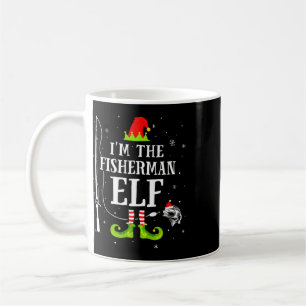 Ich bin der Fischer Elf passend lustiger Angel-Chr Kaffeetasse