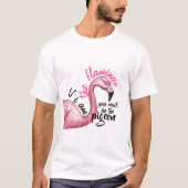 Ich bin der Flamingo T-Shirt (Vorderseite)