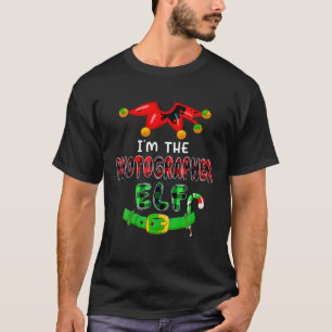 Ich bin der Fotograf Elf Xmas Kostüme Elf Lover P T-Shirt