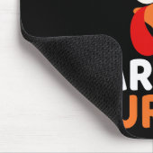 Ich bin der furzende Truthahn Mousepad (Ecke)