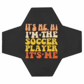 Ich bin der Fußballspieler. Ich bin's. Fußball (Flach)