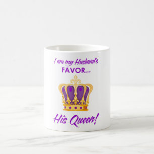 Ich bin der Gefallen meines Mannes Kaffeetasse