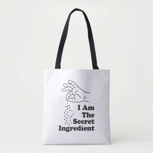 Ich bin der geheime Bestandteil Tasche (Vorderseite)