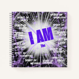 Ich bin der Geist Christi Spiral Notebook Notizblock