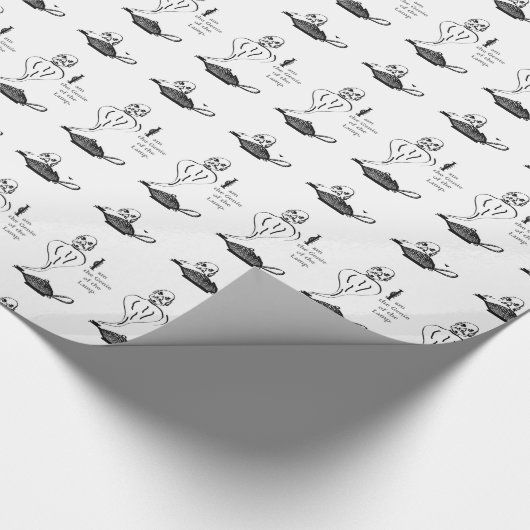 Ich bin der Geist Geschenkpapier (Ecke)