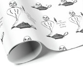 Ich bin der Geist Geschenkpapier (Rolleneckpunkt)