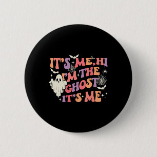 Ich bin der Geist, ich bin glücklich Halloween Button