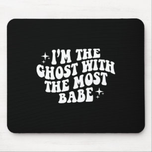 Ich bin der Geist mit der lustigsten Halloween-Hou Mousepad