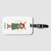 Ich"bin der Geschenkpackzettel Gepäckanhänger (Vorderseite (Horizontal))