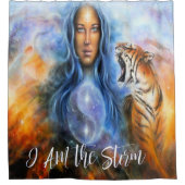 ICH BIN DER GESCHICHTE DUSCHVORHANG (Vorderseite)