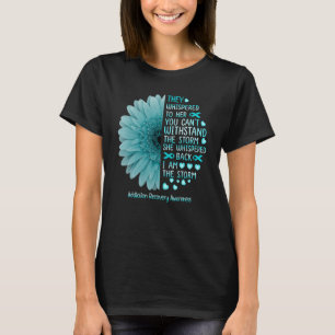 Ich bin der Gewitter-Sucht-Erholung-Krieger Aquama T-Shirt