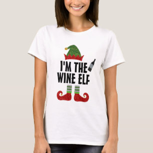 Ich bin der Glitzer der Weinelfen T-Shirt